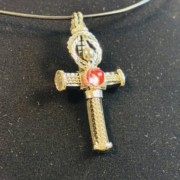 Y2K Fashion Earrings and Choker Mall Goth Romantic Soft Goth - Picture 4 of 11